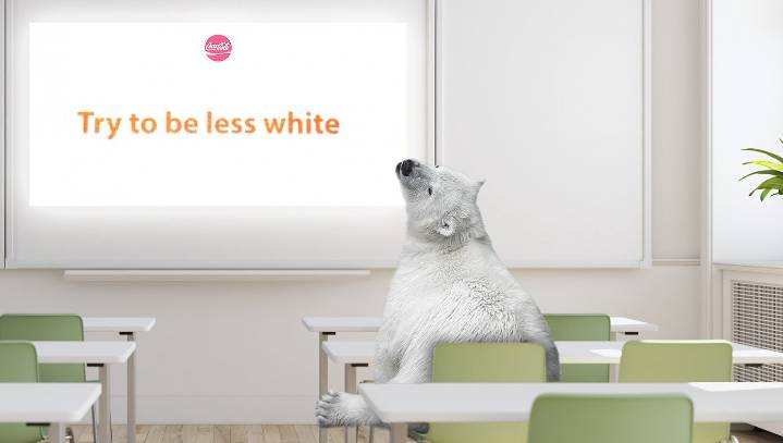 Coca-Cola Holds Training Telling Polar Bears To Be Less White
