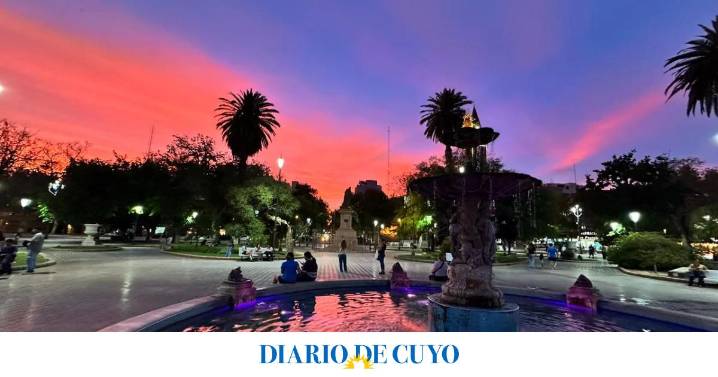 [FOTOS] El cielo sanjuanino se tiñó de naranja y el atardecer ofreció una postal espectacular