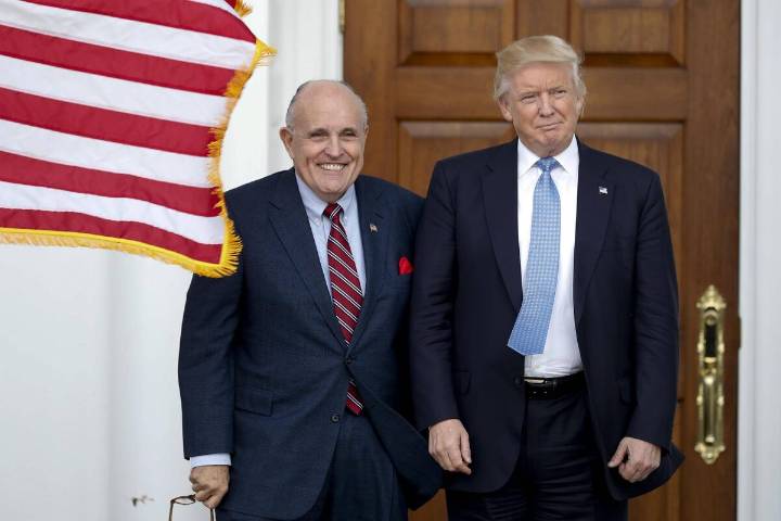 Trump pardons Rudy Giuliani, others involved in trying to overturn his 2020 election loss