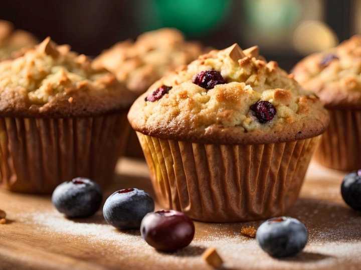 Cómo hacer muffins de arándanos en “air fryer”: el postre ideal para la cena de “Thanksgiving”