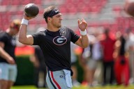 Georgia WR Amid Terrible Career Decline With Gunner Stockton Clears True Feelings on QB