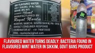 Flavoured Water Turns Deadly: Bacteria Found in Flavoured Mint Water in Sikkim, Govt Bans Product