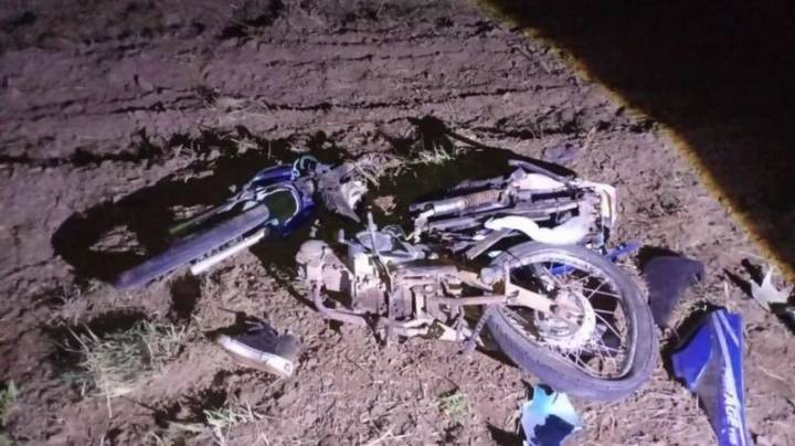 Murió motociclista en choque contra un auto