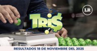 Resultados del Tris de hoy 18 de noviembre del 2025. Ve aquí los números ganadores