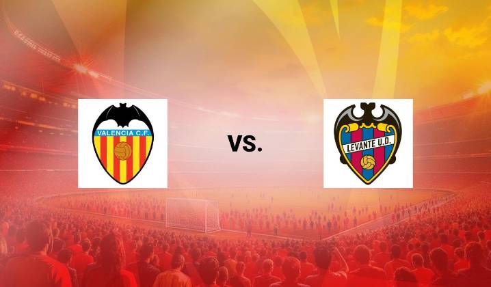 Valencia F.C. vs Levante en vivo por fecha 13 de Liga de España 2025
