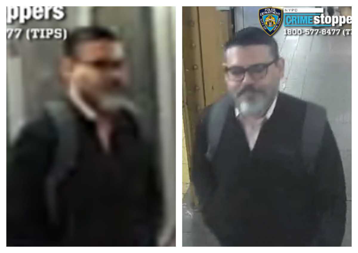 Young girl groped on L train in Ridgewood, suspect with two-tone facial hair remains at large: NYPD – QNS