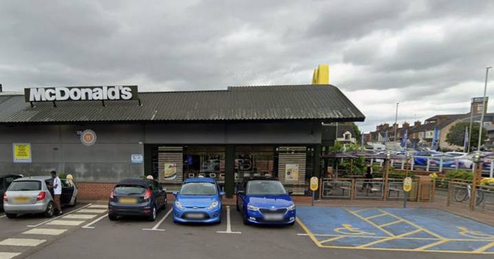 Man dies at McDonald's as medics issue statement