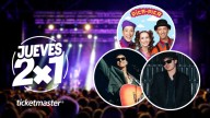 Ticketmaster Jueves de 2x1: Conoce todos los eventos que tienen PROMOCIÓN en Monterrey