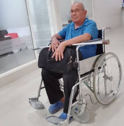 El mayor Luis Contreras necesita de la solidaridad de todos