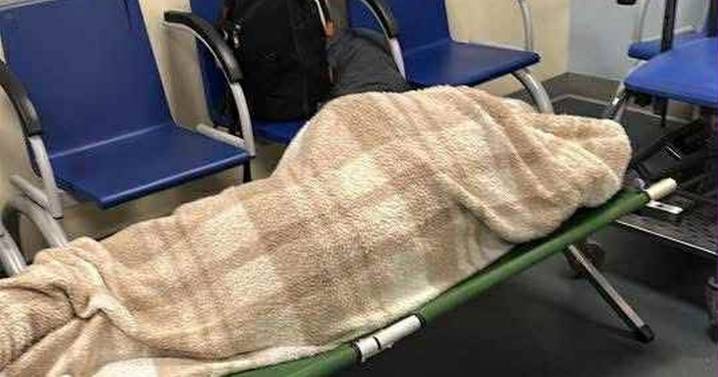 'Grandad waited 14 hours in A&E - we had to bring in a camp bed'