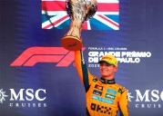 Lando Norris, ganador del GP de Sao Paulo en Fórmula Uno