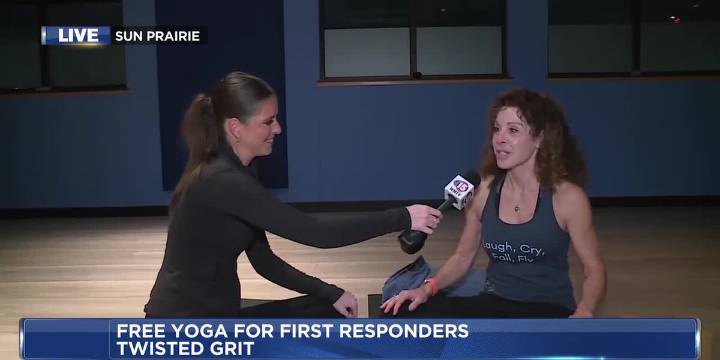 Twisted Grit Yoga offering free classes for community responders