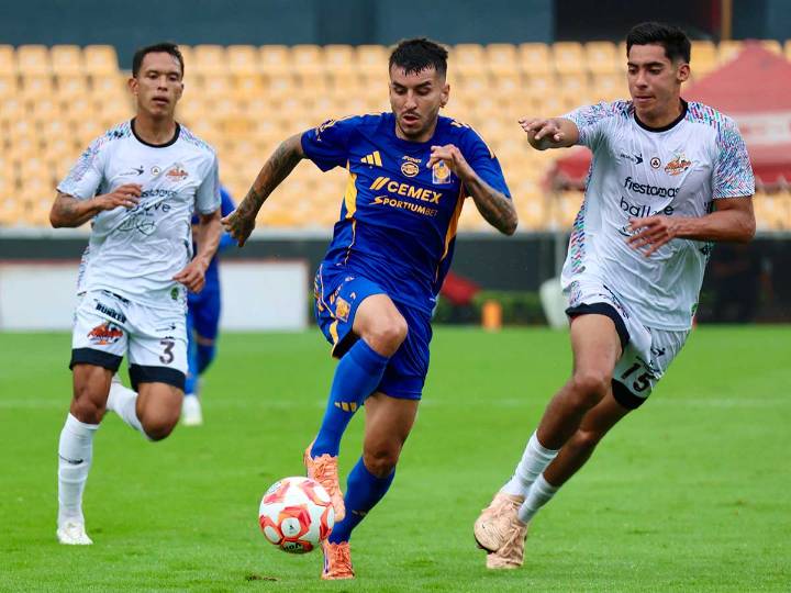 Tigres firma goleada en su preparación rumbo a la Liguilla