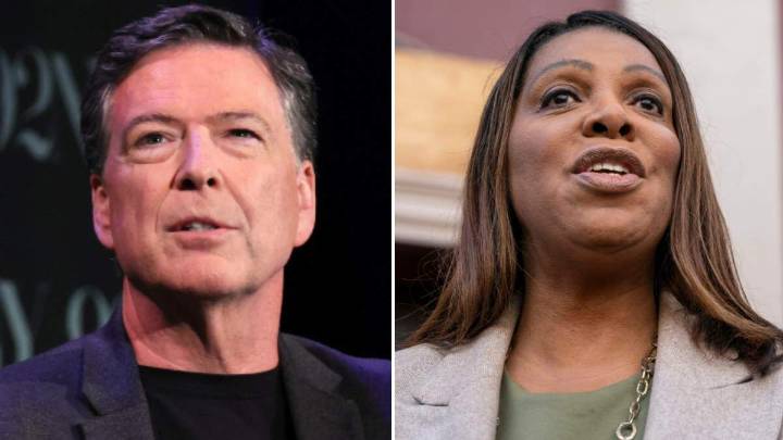 Judge Dismisses Indictments Against James Comey, Letitia James