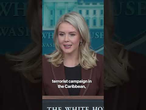 WH Responds to Narcoterrorist Strikes in Caribbean #shorts