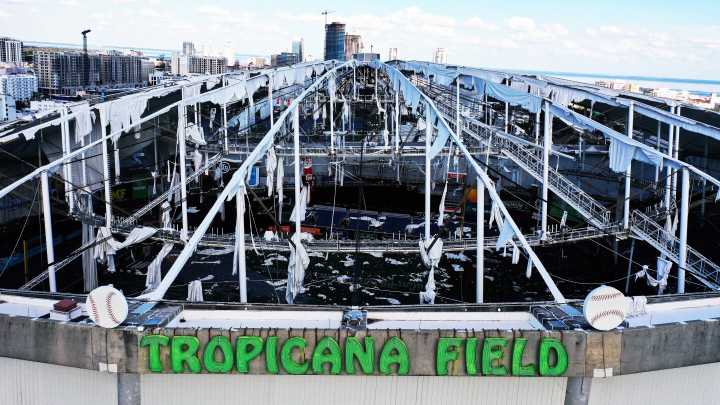 Tampa Bay Rays to return to Tropicana Field in 2026 after hurricane repairs