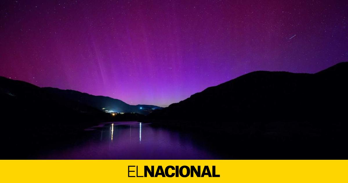 Auroras boreales visibles en Catalunya esta noche: ¿dónde y cuándo se podrán ver?