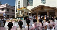Meghalaya chief minister joins thousands in eucharistic procession at Tura