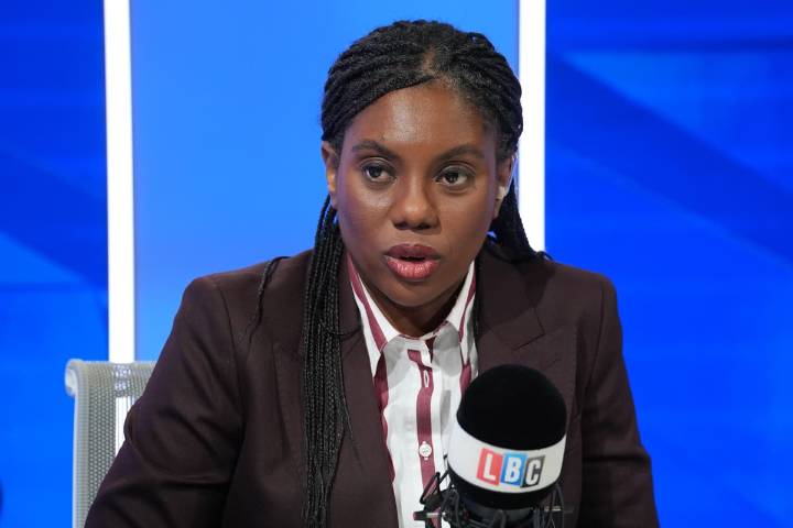 Kemi Badenoch says she is ‘rebuilding’ the Tories as she marks a year as leader