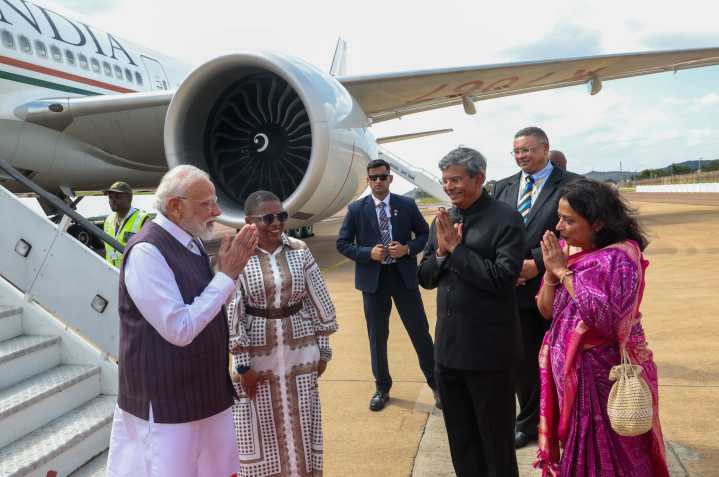 PM Modi arrives in South Africa to attend G20 Leaders’ Summit