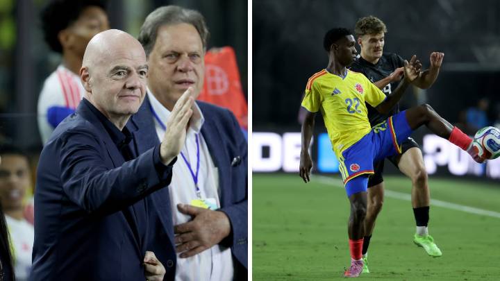Gianni Infantino, sorprendido por lo que pasó con Colombia ante Nueva Zelanda: “Única en el mundo”