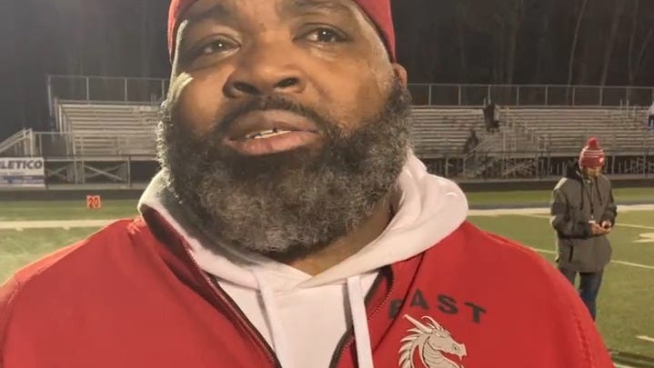 Akron East's Marquis Hayes discusses playoff loss to CVCA football