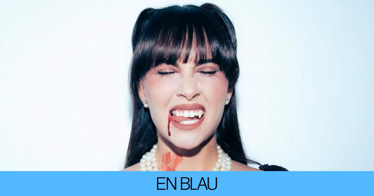 Aitana y Plex, icónicos, son las superestrellas de la fiesta más top de Halloween: ni la muerte los separa