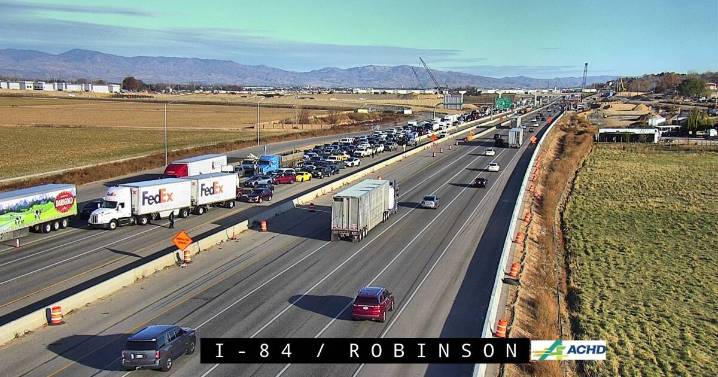 Two-vehicle injury crash backs up traffic near milepost 40 on I