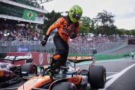Lando Norris secures inspired pole as Max Verstappen falters in Brazil GP