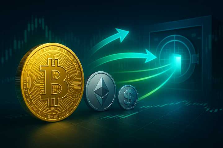 Crypto Exchange Inflows Spike—Bitcoin, ETH Deposits Hit $40B