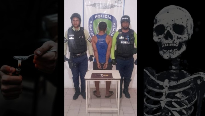 En plena consumición le cayó Politucupita bajo el puente sin verlos llegar