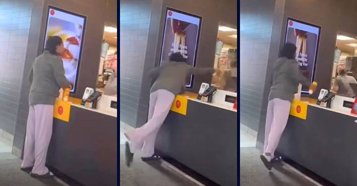 McDonald's manager says customer hurled hot coffee at her over messed