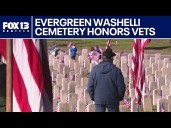 Evergreen Washelli Cemetery holds Veterans Day ceremony