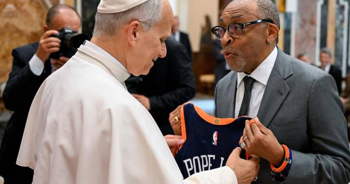 Pope Leo XIV celebrates cinema with Hollywood stars