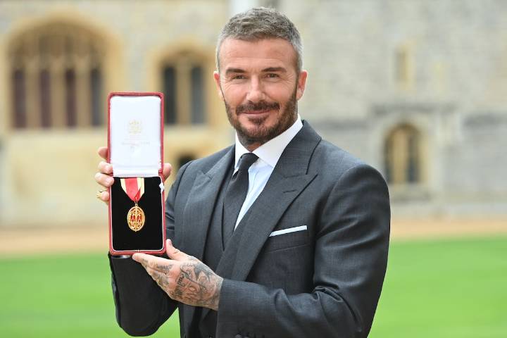 “Es un honor que llevaré con orgullo toda la vida”: David Beckham es nombrado caballero del Reino Unido