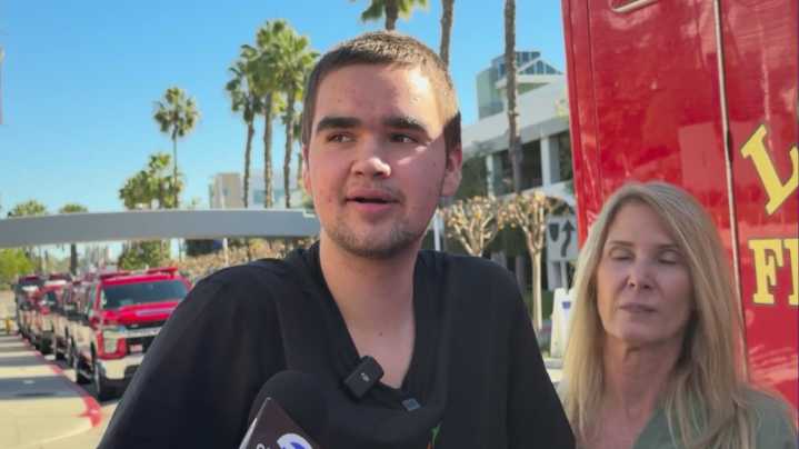 Southern California teen paralyzed from diving accident takes first steps after incredible recovery