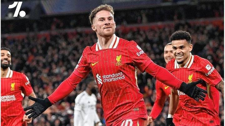 Por un gol de Alexis Mac Allister, Liverpool le ganó a Real Madrid