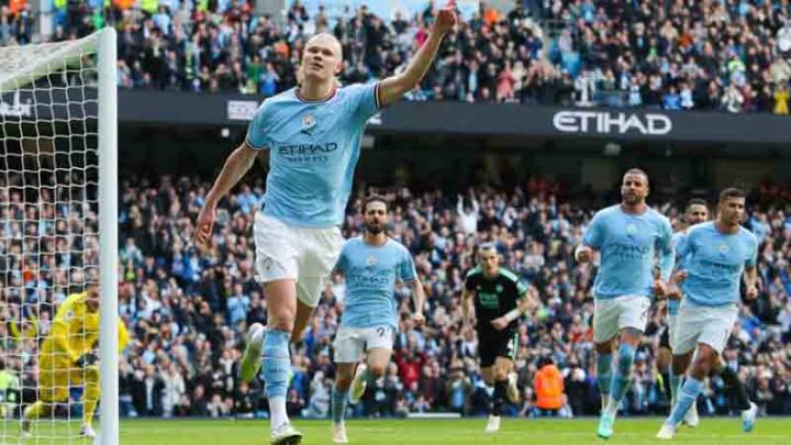 Premier League: Manchester City derrota por 3-1 al Bournemouth con doblete de Haaland