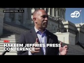 🔴LIVE: Democratic leader Jeffries holds press conference ahead of House vote on government shutdown