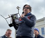 They returned to CT to speak of alleged 'terrible things' a coach did