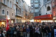 Musicians march through Venice after La Fenice names music director with ties to Meloni