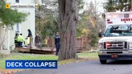 At least 2 injured after deck collapses at Northampton County, Pennsylvania home