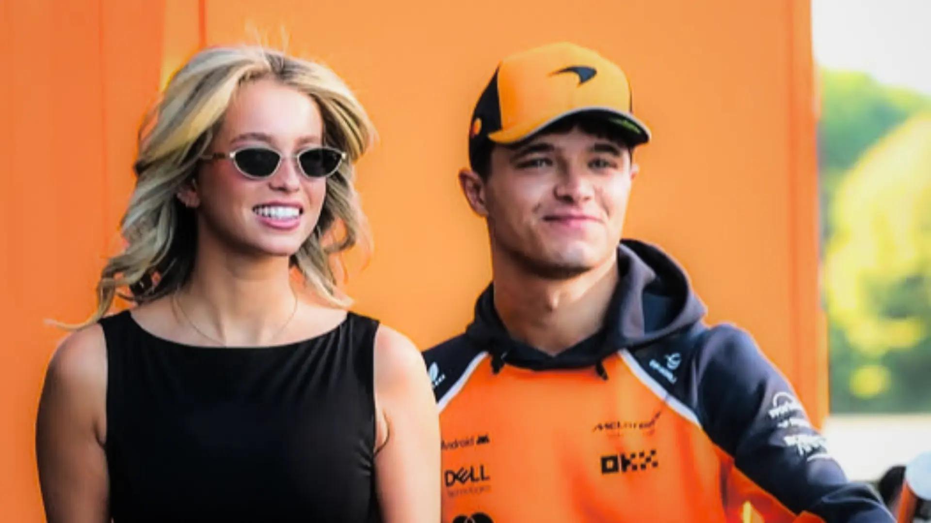 Magui Corceiro, pareja de Lando Norris, sobre la polémica por las retransmisiones de F1: "Yo no llamo a las cámaras"