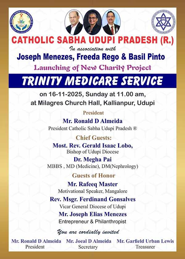 Charity initiative ‘Trinity Medicare Service’ to offer 50% discount on dialysis from Nov 16