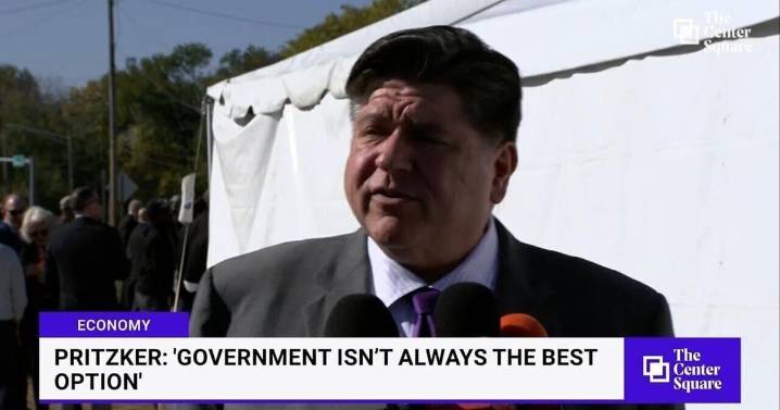 Pritzker: 'Government isn’t always the best option'