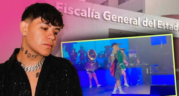 Junior H comparece ante Fiscalía de Jalisco por cantar “El Azul” en Fiestas de Octubre