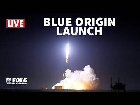 LIVE: Blue Origin New Glenn rocket launches from Cape Canaveral Space Force Station, FL