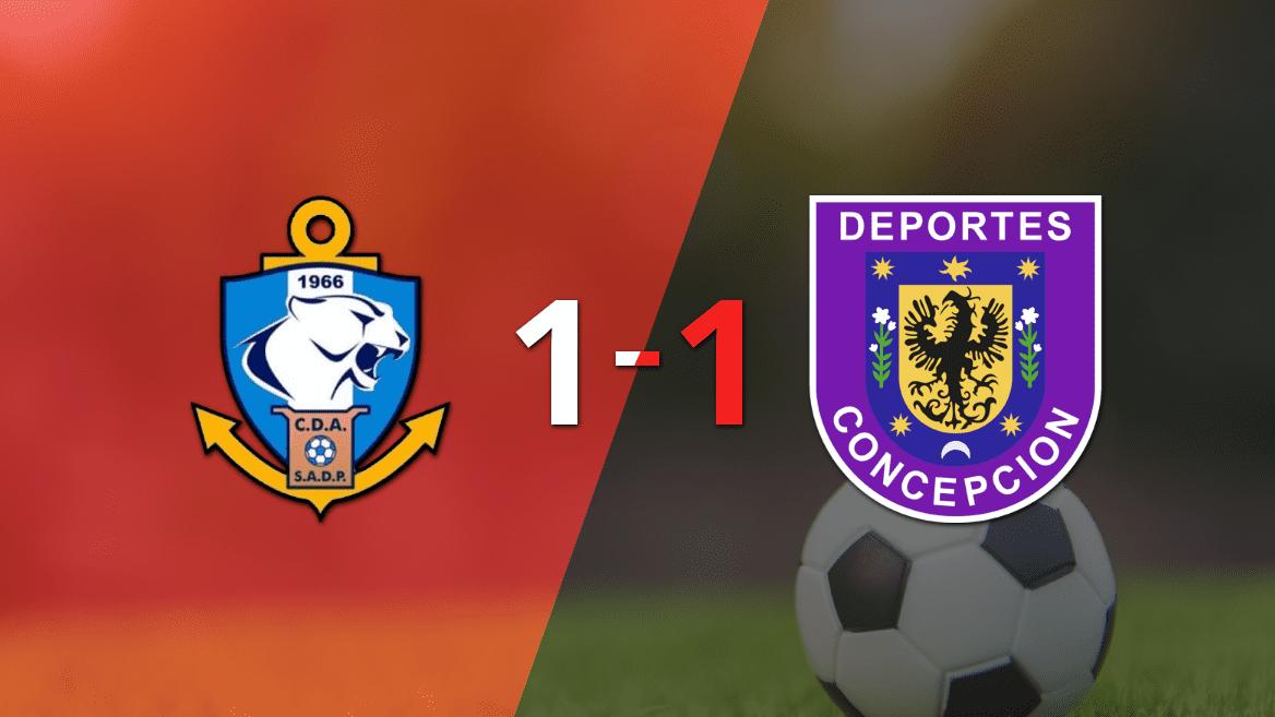 D. Concepción empató 1-1 ante D. Antofagasta y clasificó a Semifinal