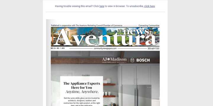 AJ Madison: The Appliance Experts Here for You