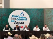 Participa diputado Ramírez en foro sobre la Ley General del Agua